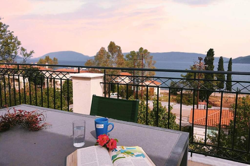 Peggy'S Lux Apartment Karavomylos Bagian luar foto